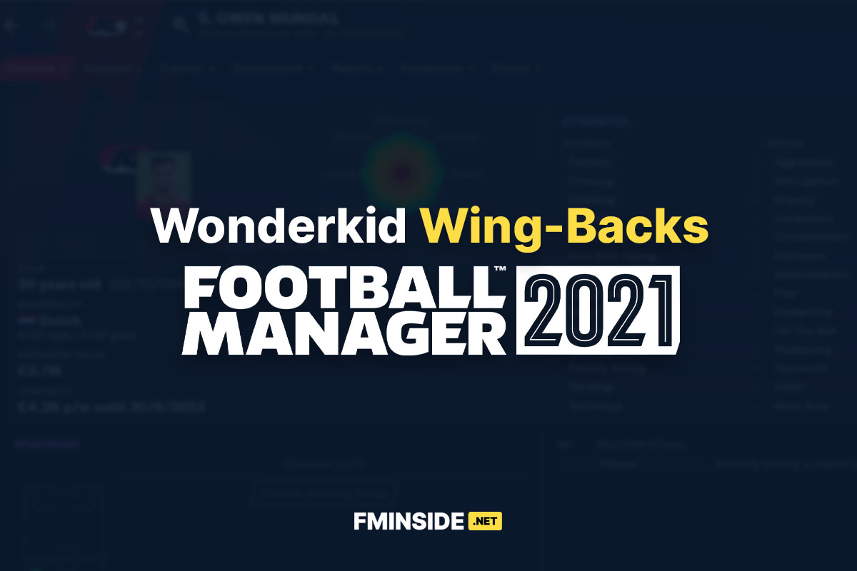 Wonderkid WingBacks FMInside Football Manager Community