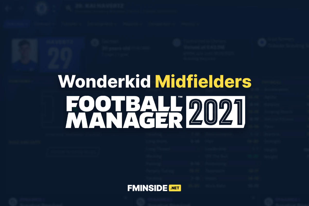 Top 5 potential FM24 Wonderkids - FMInside Football Manager Community