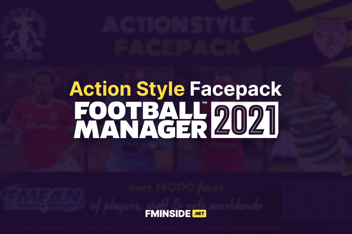 Action Style Facepack 24 HD - Other Football Manager Graphics - FM24 - Football  Manager 2024