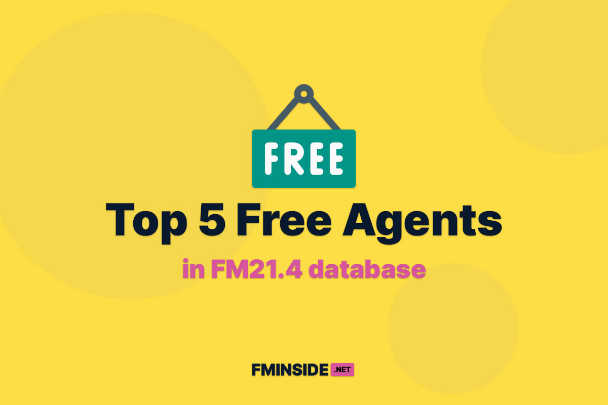 FM21] Free Database (All Players no contract / Free Agent)