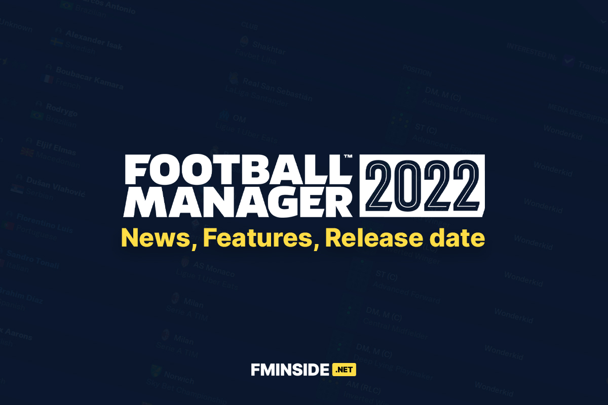 football manager 2022 pc release date