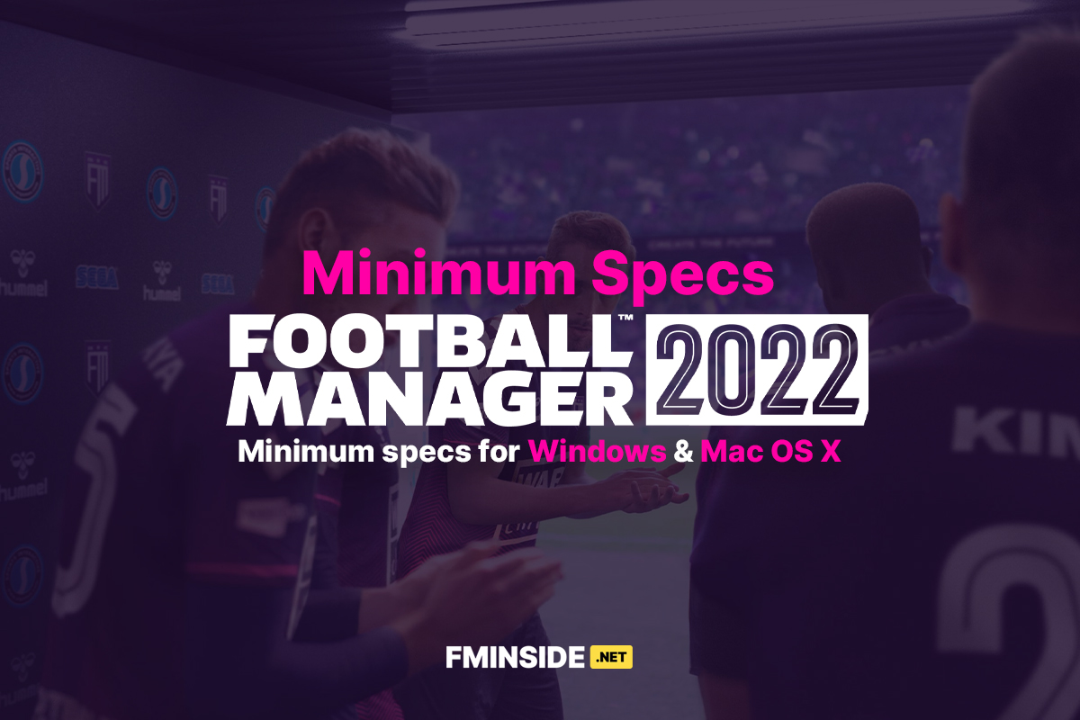 football manager 2021 mac requirements
