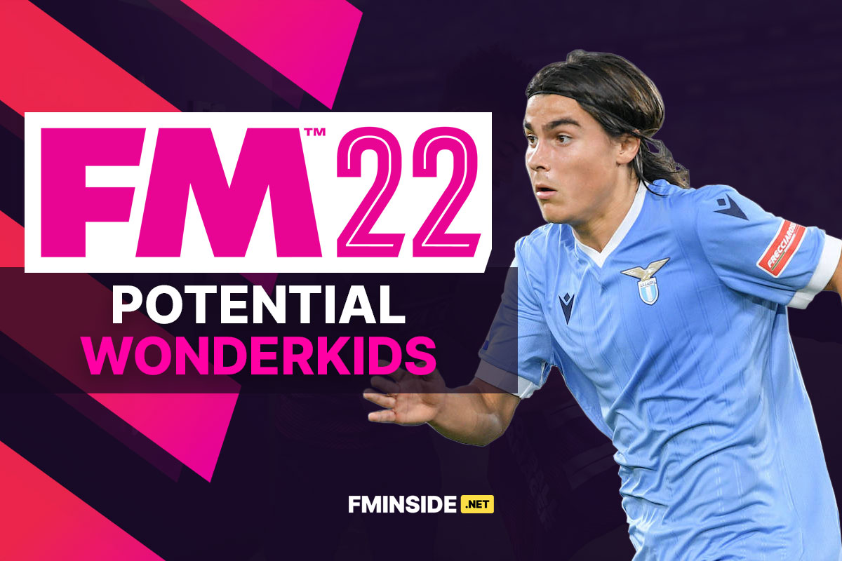 Potential FM22 wonderkids Football Manager 2024 FM24 FM2024