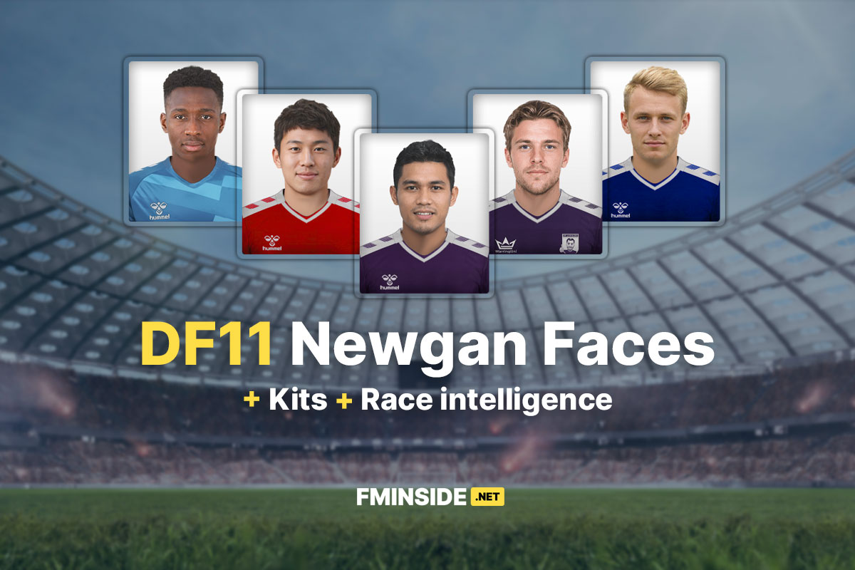 DF11 Newgen Faces FM23 Football Manager 2023 FM23 FM2023