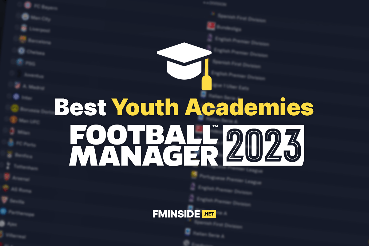 FM23 Best Youth Academies FMInside Football Manager Community
