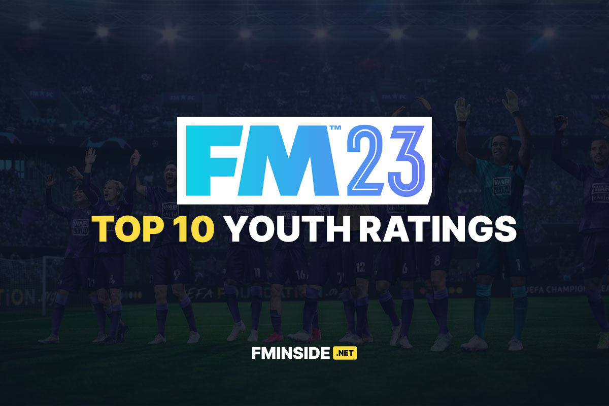 Top 10 Youth Ratings In FM23 - FMInside Football Manager Community