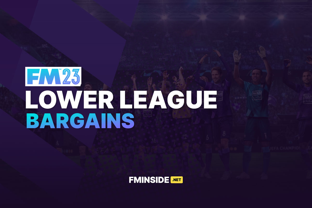 FM23 - English Lower League Bargains - FMInside Football Manager Community