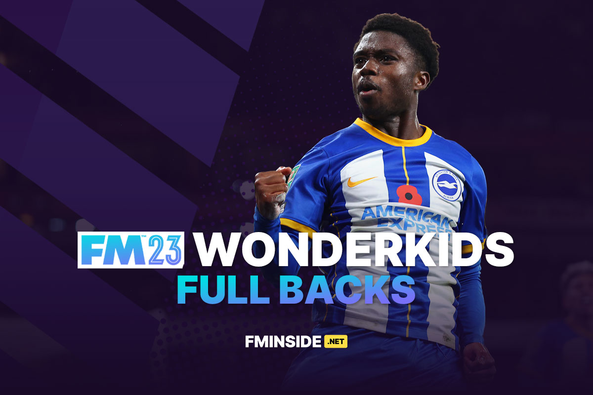 FM23 Wonderkids Full Backs Football Manager 2024 FM24 FM2024