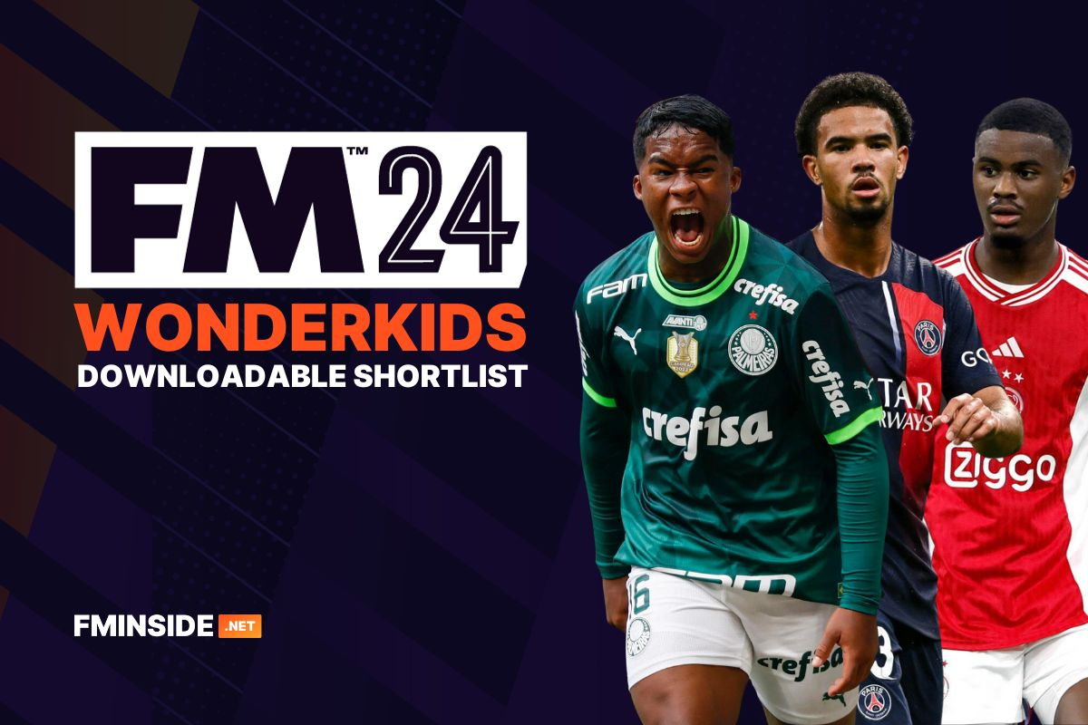 FM24 Wonderkids Shortlist FMInside Football Manager Community