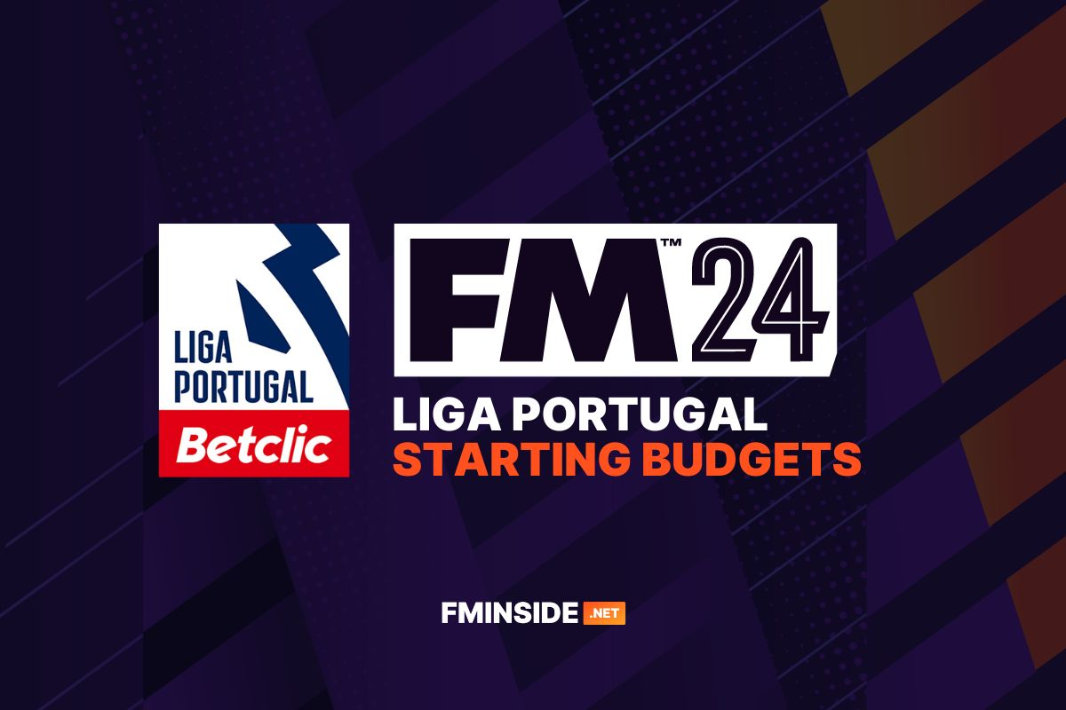 FM24 Liga Portugal starting budgets FMInside Football Manager Community