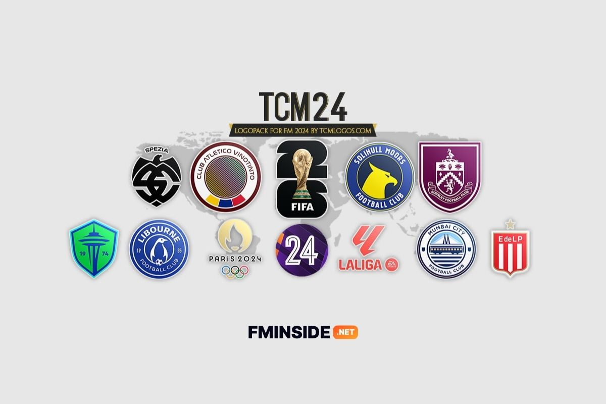 TCM Logopack 2024 FMInside Football Manager Community