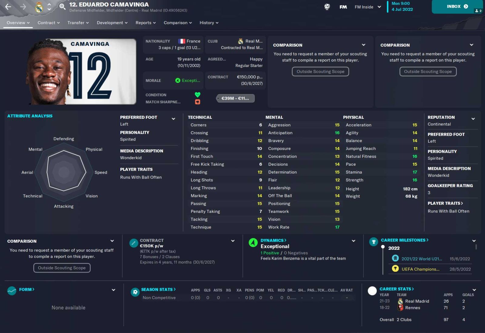 Crafting an effective midfield in FM21