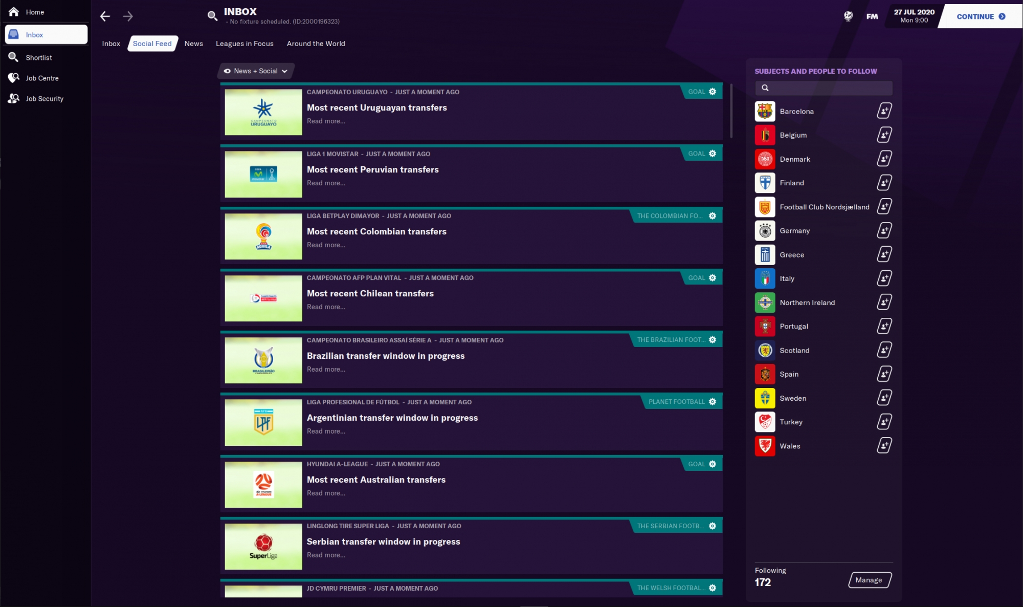 Football Manager 2021 Touch [News]