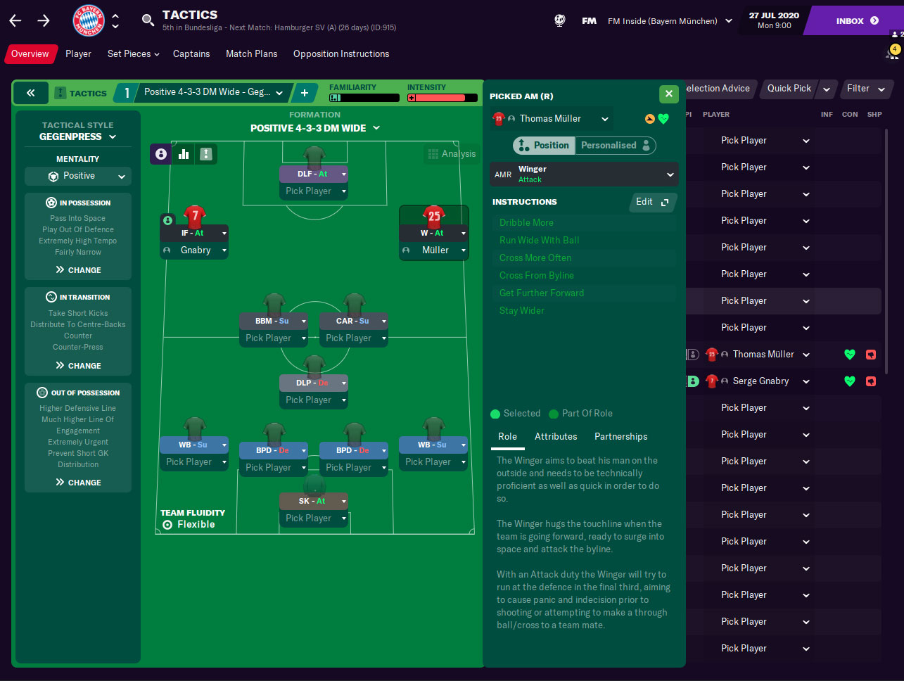 What is a Raumdeuter? Best players, roles and tactics explained using Football  Manager