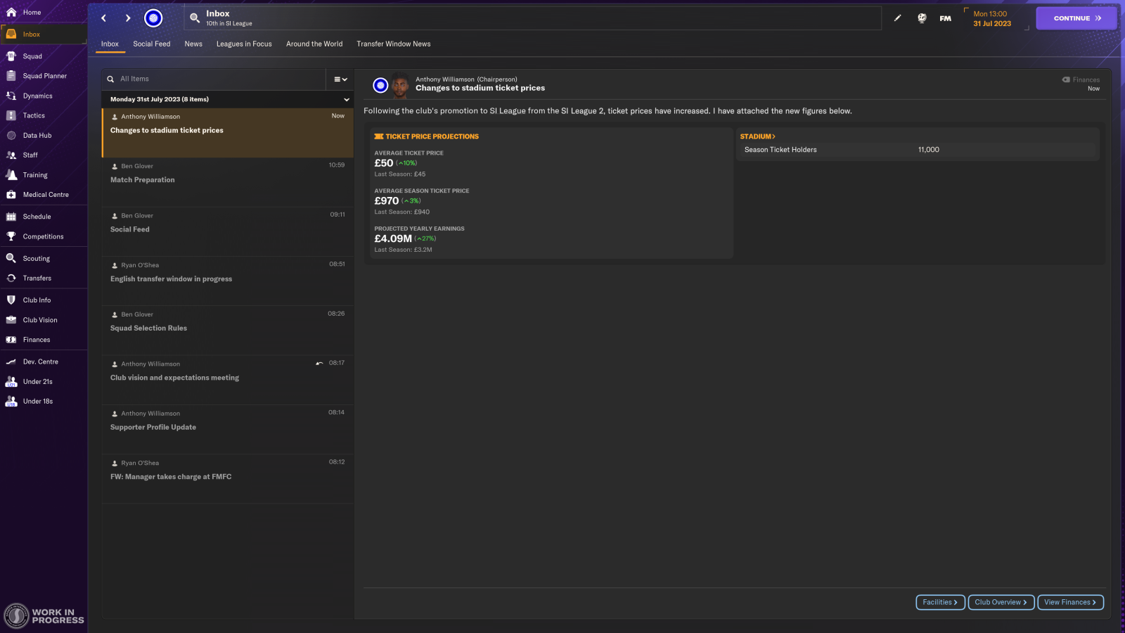 FM24 Feature: Continue your FM23 save - FMInside Football Manager Community