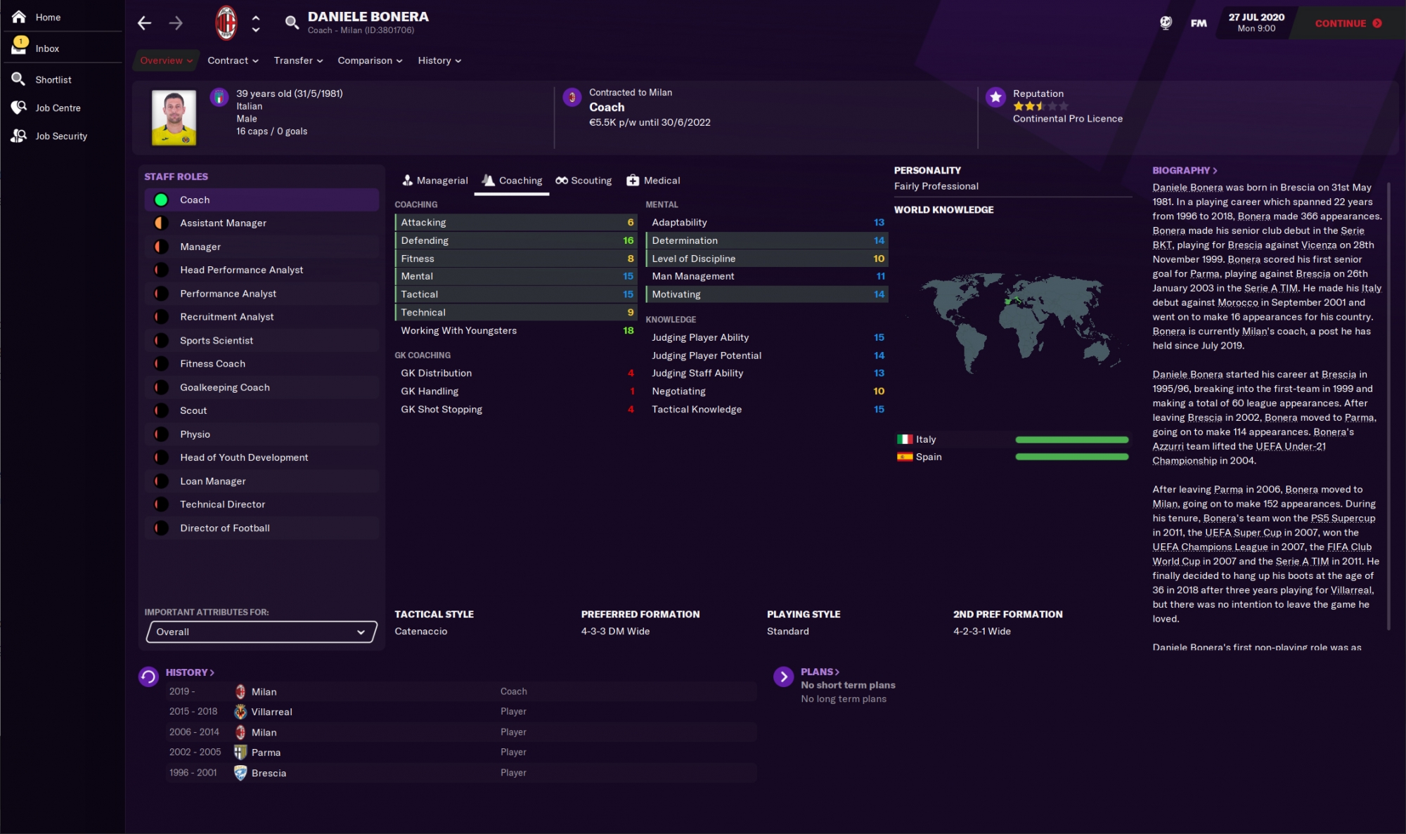 Staff attributes in Football Manager - FMInside Football Manager Community