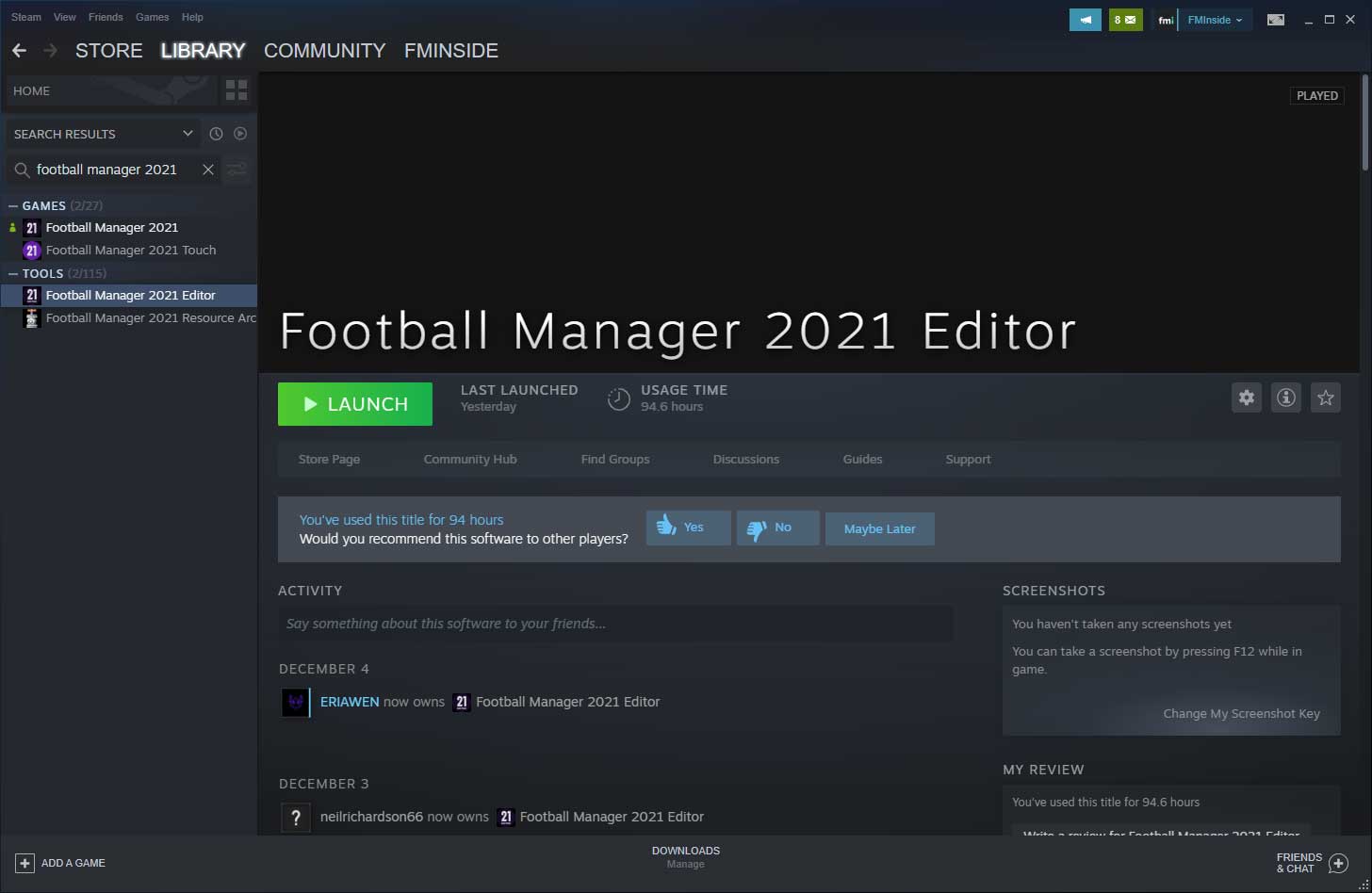 editor football manager 2022